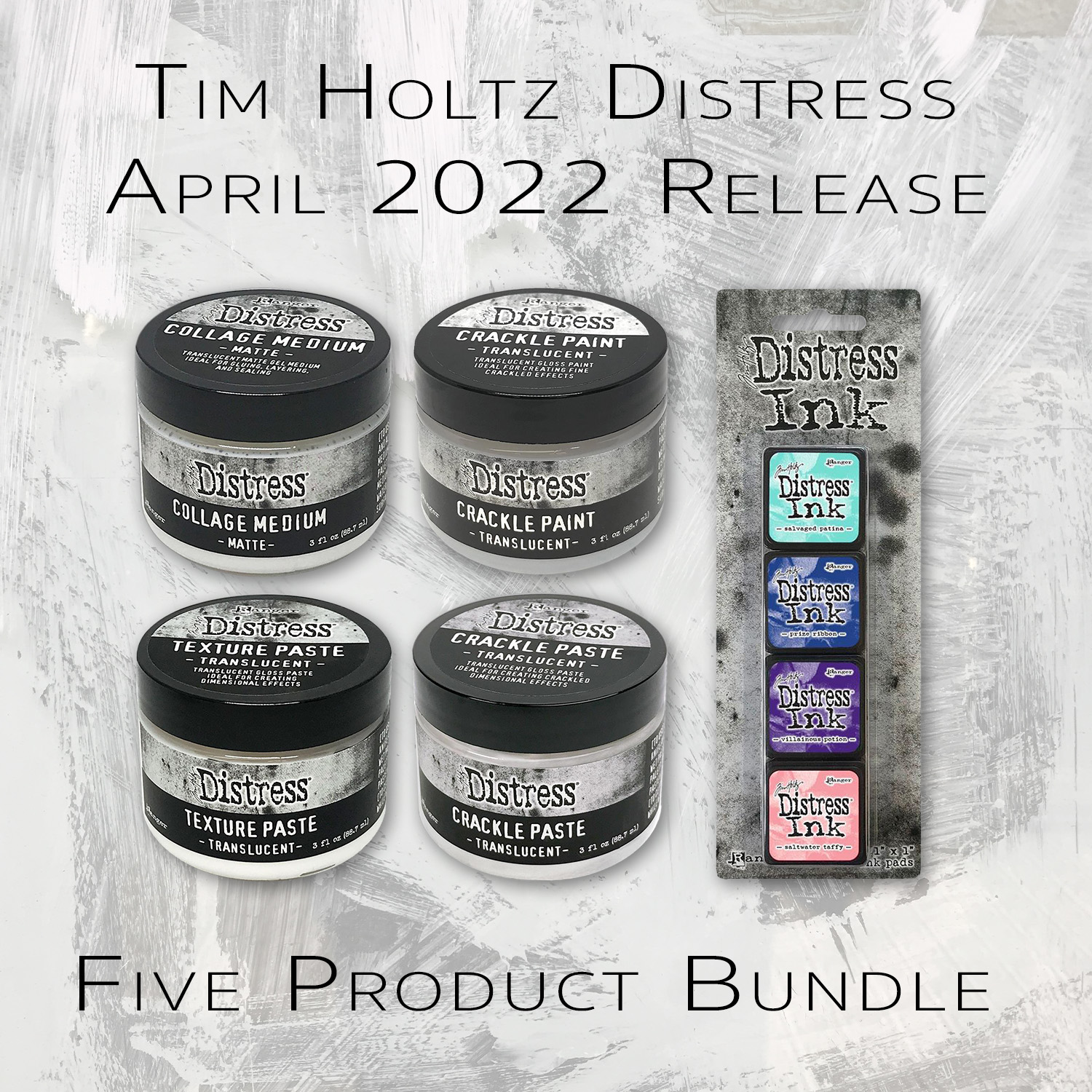 Tim Holtz Distress April 2022 Release