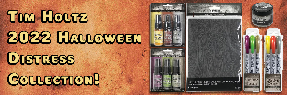 Tim Holtz Halloween Distress Collection